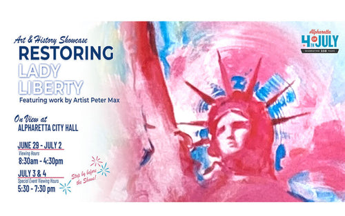 Restoring Lady Liberty: Featuring work by Artist Peter Max